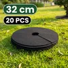 Baumscheiben Mulchmatte rund 32 cm, 20 Stück – Unkrautvlies Produktbild-Vorschau 1