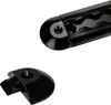 1x halbrunde Airlineschiene Alu 0,5 m - schwarz Produktbild-Vorschau 4
