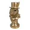 Clayre & Eef Figur Kaninchen 35 cm Goldfarbig Polyresin Produktbild-Vorschau 2