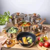 Kinghoff ensemble de pots en acier 12 pcs. Rosegold KH1768 Voir les images du produit 7