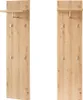 Flurgarderobe 4-teilig grün matt mit Eiche BLISS-36 Produktbild-Vorschau 5