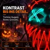LED Halloween maska, ovladatelná – zářící maska inspirovaná Náhled obrázku produktu 6