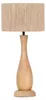 Svítidla TRIO Stolní lampa TOBA DH 24,50 × 54 cm hnědá Náhled obrázku produktu 8