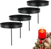 Kerzenhalter Adventskranz 4er Set, Metall Kerzenst?nder 4 Produktbild-Vorschau 1