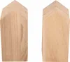 8 Holzhäuser mit Tablett - 24 x 18 x 5,5 cm Produktbild-Vorschau 2