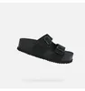 Geox Schwarze Damenpantoffeln Sandybett High 39 Produktbild-Vorschau 1