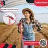 KOTARBAU® Doppelhacke Herzblatt-Gartenhacke mit 2 Zinken Produktbild-Vorschau 2