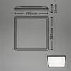 BRILONER SLIM LED Panel, Neutralweißes Licht, Produktbild-Vorschau 4