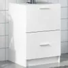vidaXL Waschbeckenunterschrank Weiß 40x37x59 cm Produktbild-Vorschau 2