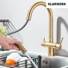 Jana | 3-drożna wyciągana bateria premium złoty mat | Podgląd zdjęcia produktu 3