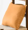 Kissenbezug - Gelb - 40x40 cm - Waschbar - Veloursstoff - Produktbild-Vorschau 1