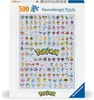 Pokémon Puzzle Pokémon Pokédex (500 Teile) Podgląd zdjęcia produktu 3