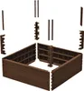 A disassembled raised garden bed kit, showing the individual components laid out. Náhled obrázku produktu