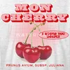 Spreadshirt Mon Cherry Love Vintage Fruit Design Boxy Shirt Produktbild-Vorschau 2