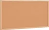 Kurkbord met massief grenenhouten frame 60x30 cm Productafbeelding-voorbeeld 1