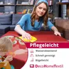 DecoHomeTextil Leinen Optik Tischdecke Dunkelrot Eckig 90 x Produktbild-Vorschau 2