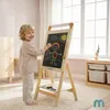 Regulowana drewniana tablica edukacyjna dla dzieci 3 w 1 - Podgląd zdjęcia produktu 4
