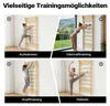 Toboli Sprossenwand in Holzoptik 195 cm, Sproßenwand bis Produktbild-Vorschau 4