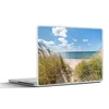 MuchoWow® Laptop Aufkleber Sticker Cover Düne - Gras - Meer Produktbild-Vorschau 1