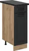 Küchenunterschrank Vicco R-Line Anthrazit Landhaus 30 cm , Produktbild-Vorschau 1