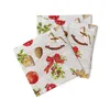 Tissue Serviette Advent, 3-lagig, 40 x 40 cm, 100 Stück - Produktbild-Vorschau 2