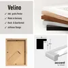accent by nielsen Holz Bilderrahmen Velino, Eiche, 15 x 20 Produktbild-Vorschau 2