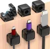 Kabelbinder Kabelhalter Kabel Clips Magnet Klemm Halter USB Produktbild-Vorschau 2