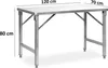 Mahlzeit Edelstahltisch, 120 x 70 x 80 cm, Arbeitstisch, Produktbild-Vorschau 3