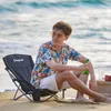 Kemping skládací židle KING CAMP Deluxe s opěrkami ocel - Náhled obrázku produktu 3