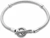A silver bracelet with a toggle clasp, shown against a white background. Náhled obrázku produktu