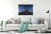 MuchoWow® Textilposter Milchstraße über dem Berg K2 120x80 Produktbild-Vorschau 3