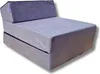 A light gray foldable lounge chair or mattress. Anteprima dell’immagine prodotto