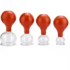 Schröpfglas 4 Stück Set ø 3, 4, 5, 6 cm mit Saugball Produktbild-Vorschau 1