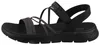 Sandali Del Marchio Skechers Del Modello Go Walk Flex Nero Anteprima dell’immagine prodotto 13