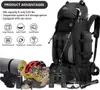 CarryQuest® - Rucksack 90L Nylon mit Regenhülle und Produktbild-Vorschau 13