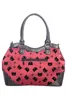 Banned Gothic Borsa a tracolla Lunar Sisters Red Handbag Anteprima dell’immagine prodotto 3