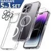 MagSafe Hülle iPhone 16 PRO + 2x Panzerglas Display 9H - 2x Produktbild-Vorschau 1