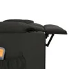 vidaXL Fauteuil de massage électrique noir tissu Voir les images du produit 5