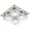 Globo Deckenleuchte chrom, 48961-4 Produktbild-Vorschau 7
