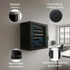 Extralink 19 inch Wandrackkast 9U 600x600 mm Zwart Productafbeelding-voorbeeld 3