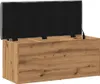 A storage bench with its lid open, showing the interior compartments. Produktbild-Vorschau