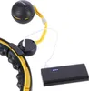 Magnetischer Hula Hoop mit Gewicht, TPE, Schwarz/Gelb, mit Produktbild-Vorschau 6