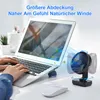 Leiser tragbarer Tischventilator mit 4000 mAh Akku – Produktbild-Vorschau 6