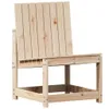 Gartenstuhl 50,5x55x77 cm Massivholz Kiefer Produktbild-Vorschau 1