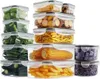 Set di 24 Contenitori in Plastica per Conservazione Anteprima dell’immagine prodotto 2