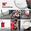 Scie à béton électrique 5000W, disque de coupe diamanté de Voir les images du produit 6