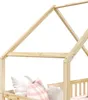 Hausbett ALVA aus Kiefer Massivholz, natur - Kinderbett mit Produktbild-Vorschau 10