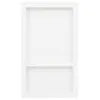 vidaXL Piatto doccia a 2 scomparti bianco lucido 41x69x9 cm Anteprima dell’immagine prodotto 10