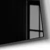 DEQORI Glasuhr 60x30 cm Zahlen 'Audi Frontalaufnahme' Produktbild-Vorschau 5