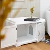 UPP Katzenschrank XXL Katzen Hunde Höhle Toilettenschrank Produktbild-Vorschau 11